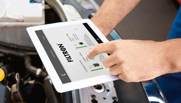 Download the FILTRON mobile app