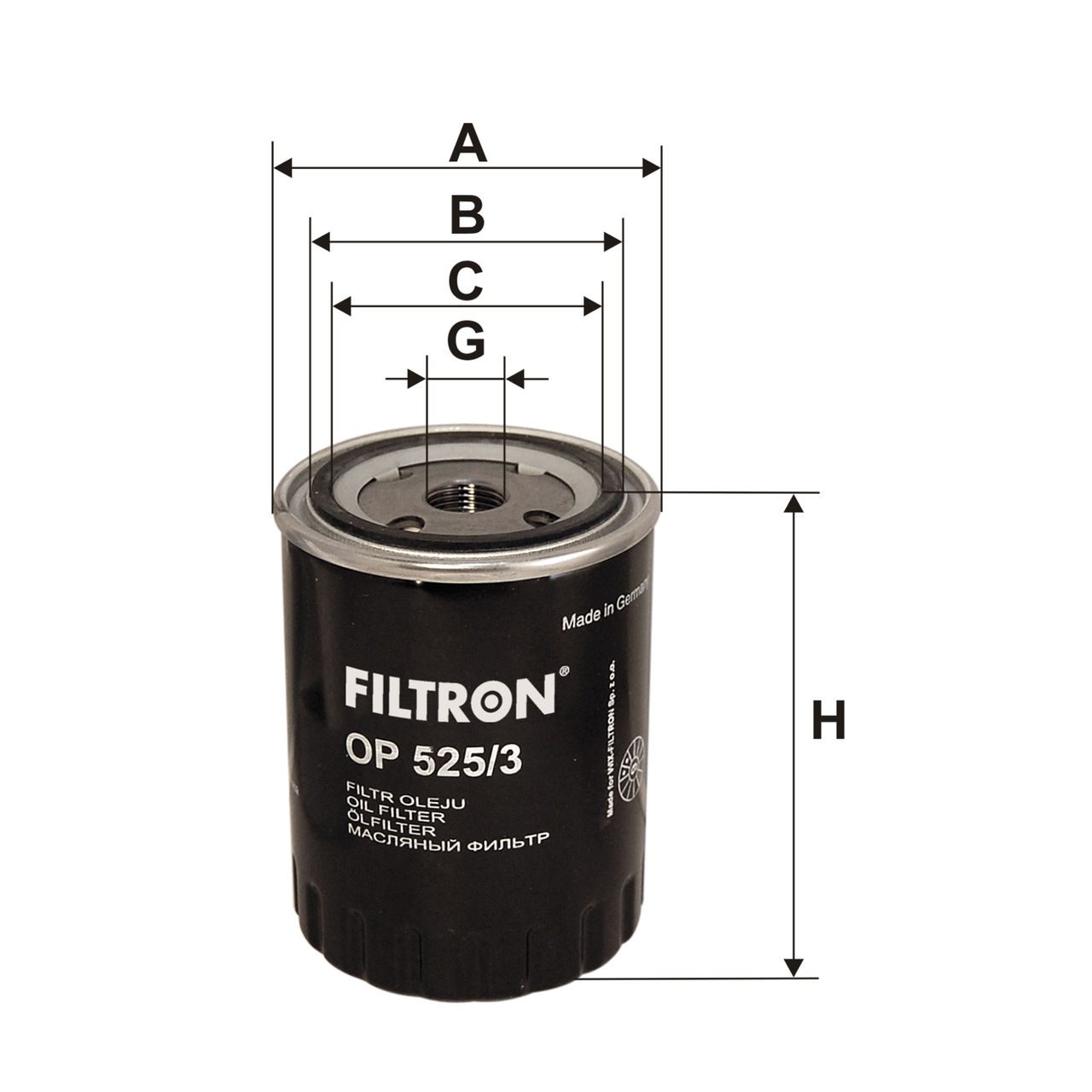Product Image OP525/3_FILTRON