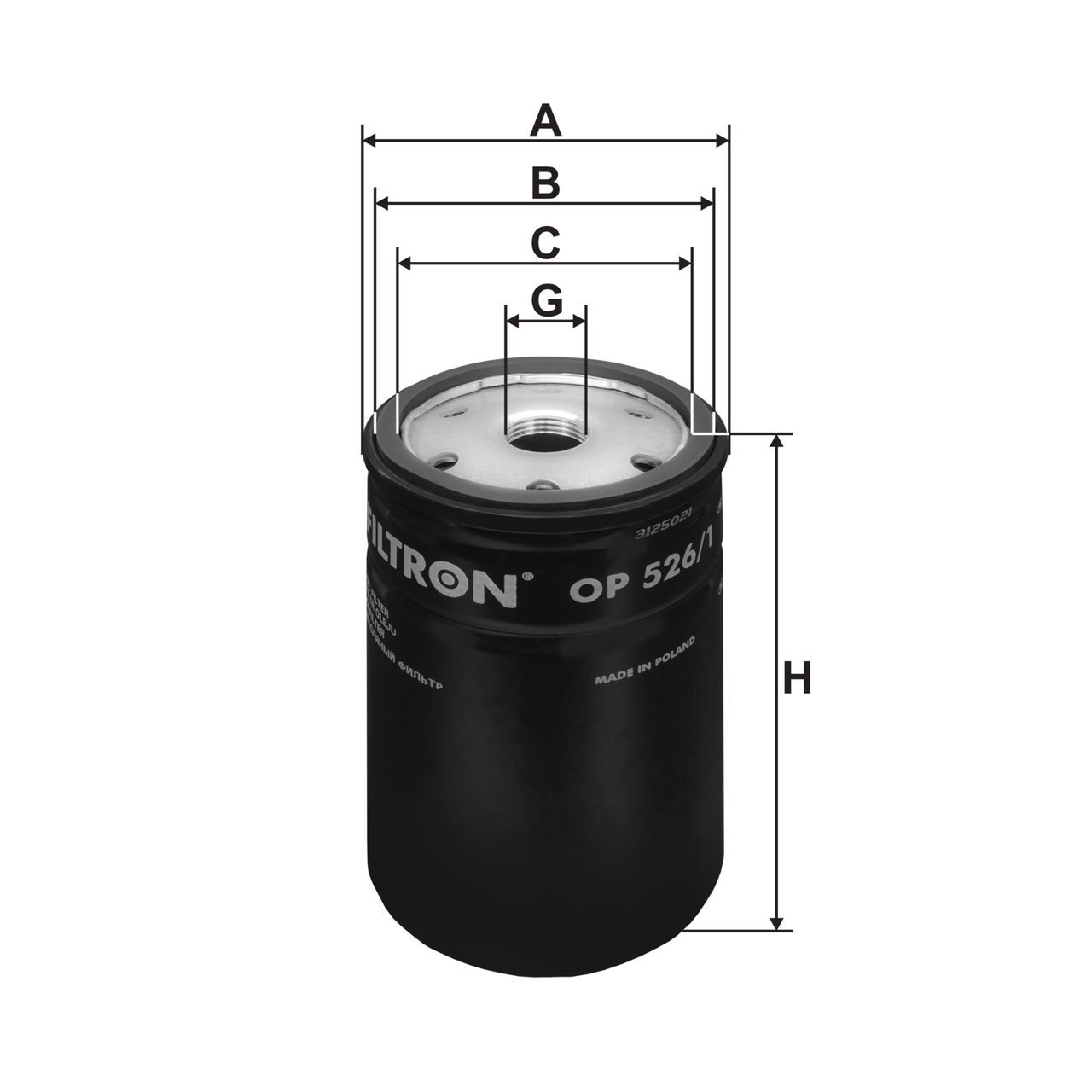 Product Image OP526/1_FILTRON