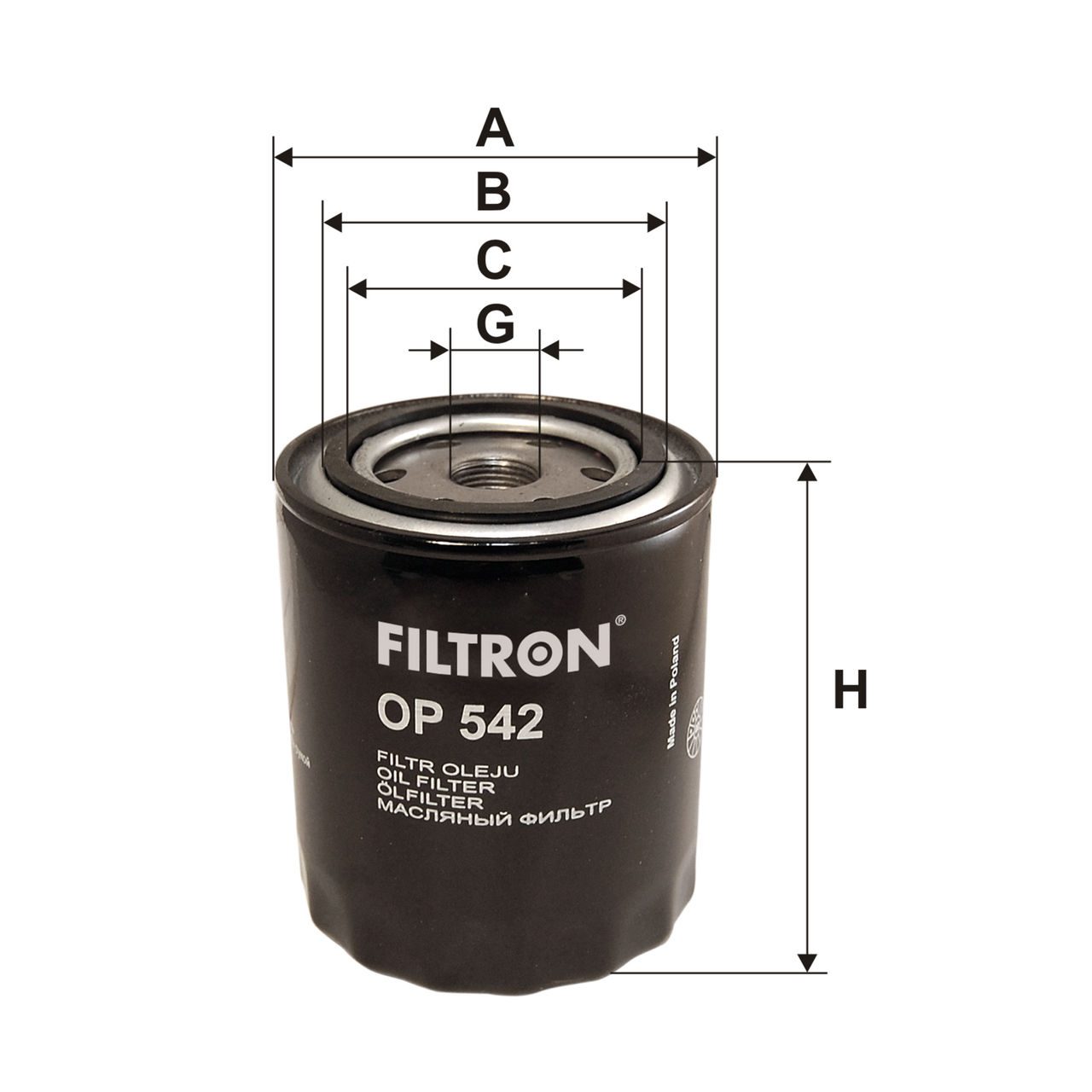 Product Image OP542_FILTRON