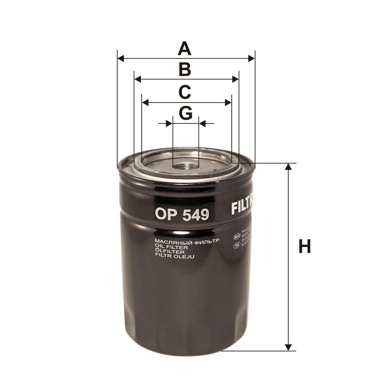 Product Image OP549_FILTRON