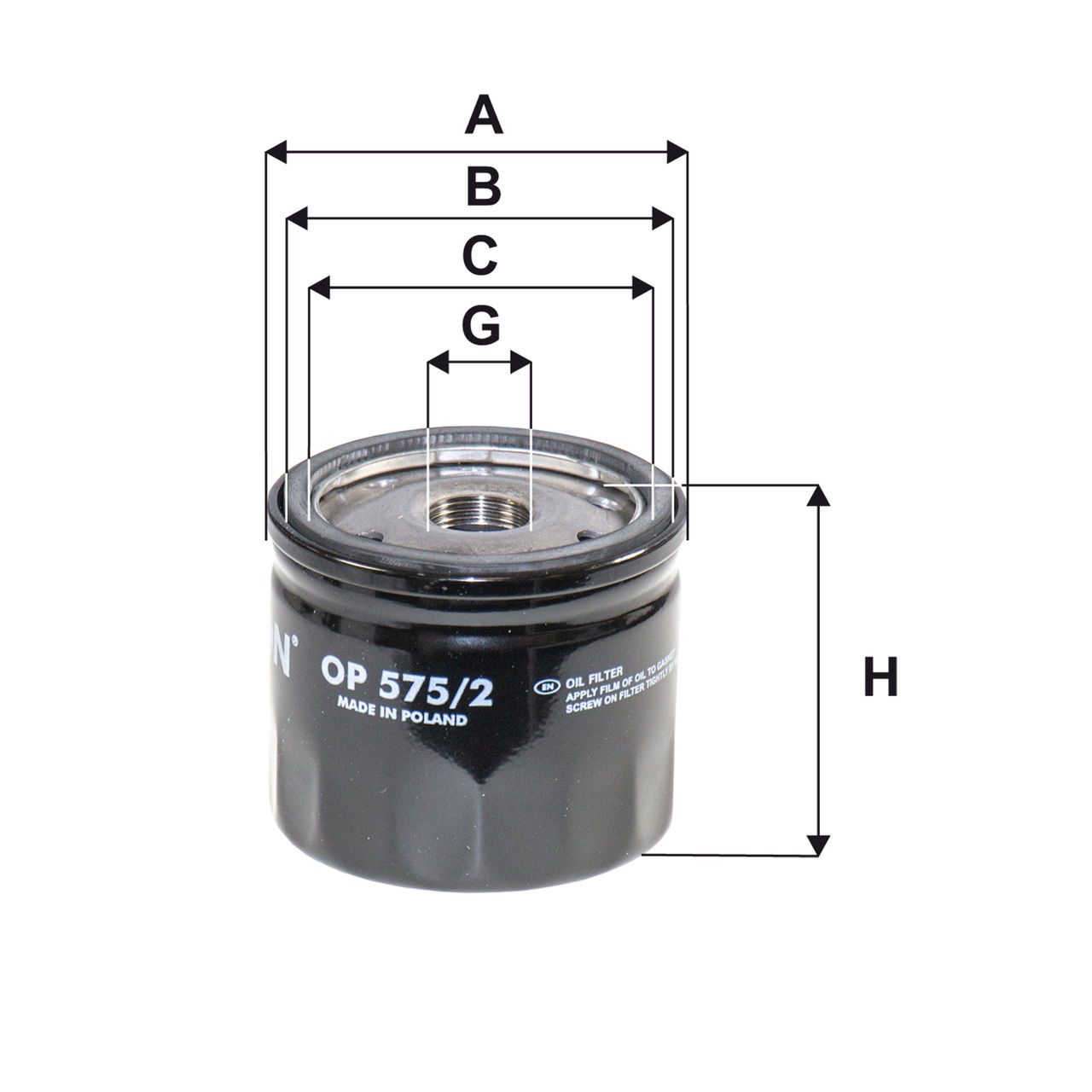 Product Image OP575/2_FILTRON