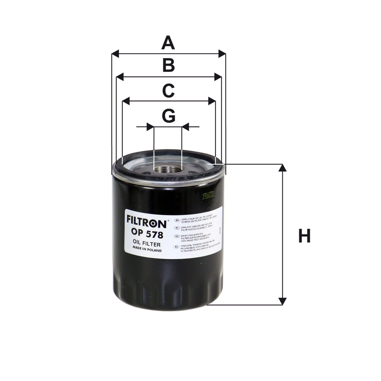 Product Image OP578_FILTRON