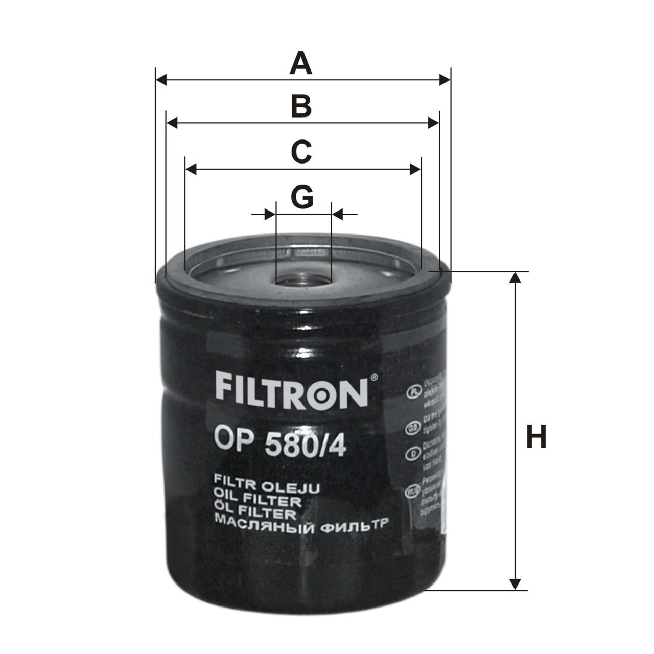 Product Image OP580/4_FILTRON