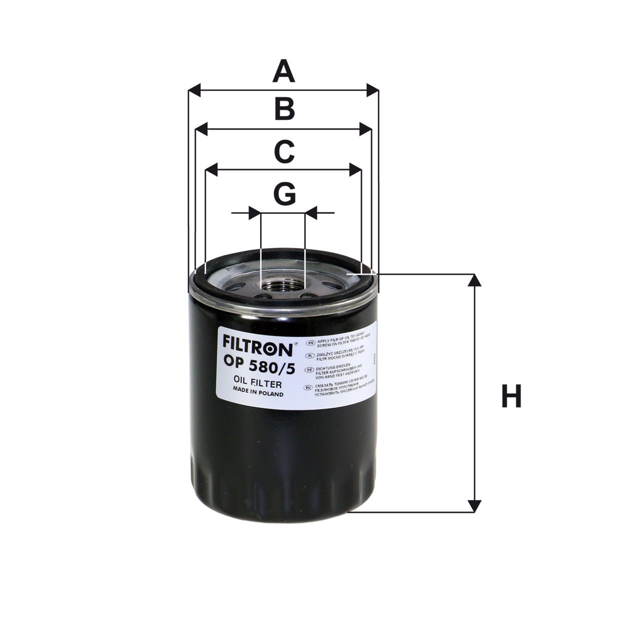 Product Image OP580/5_FILTRON