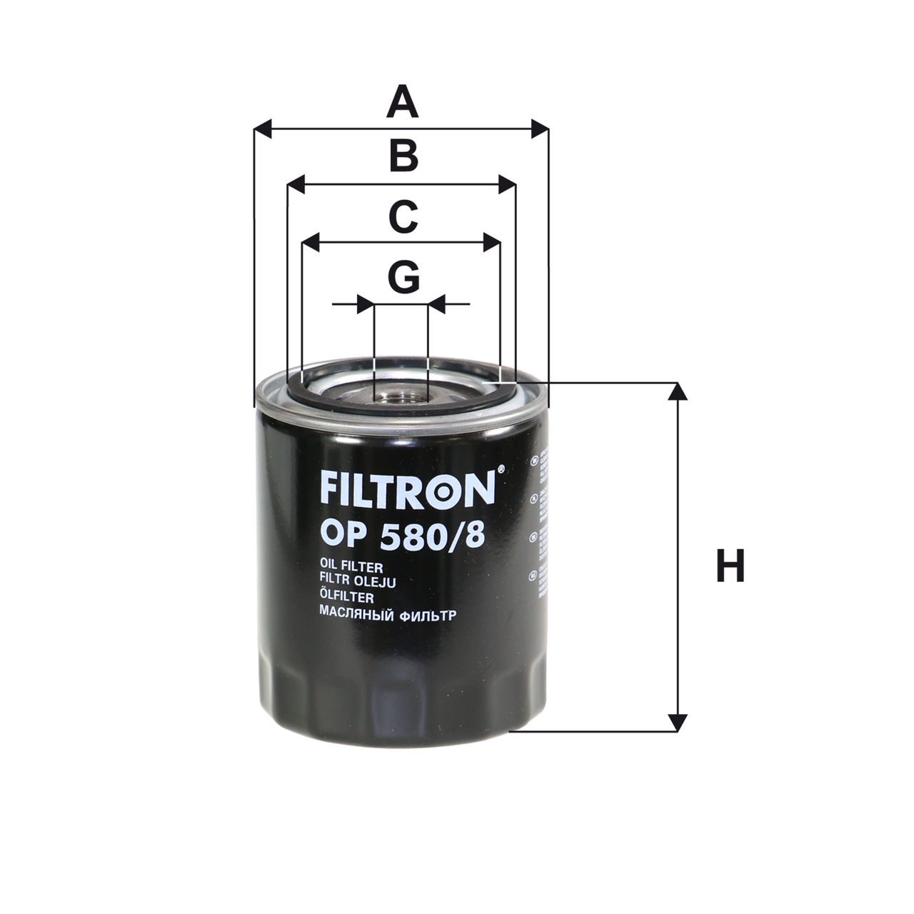 Product Image OP580/8_FILTRON