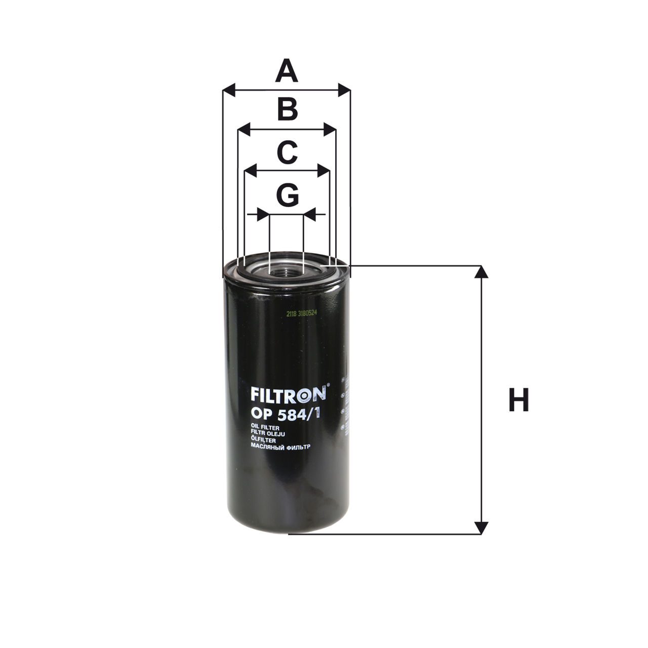 Product Image OP584/1_FILTRON