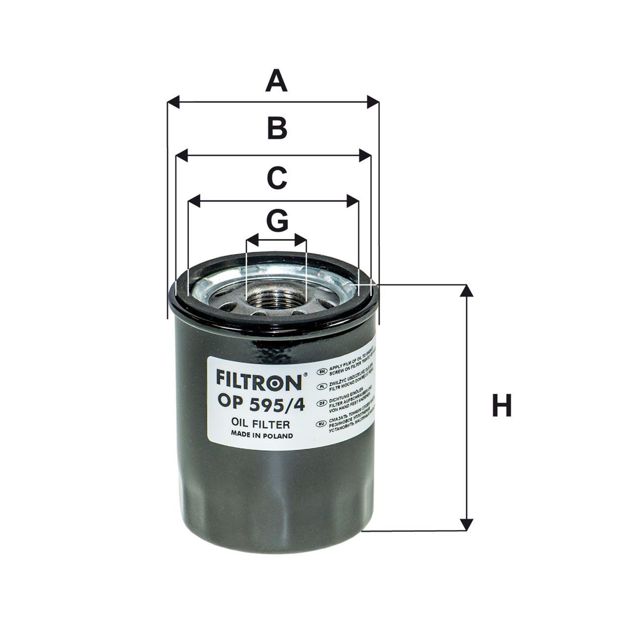 Product Image OP595/4_FILTRON