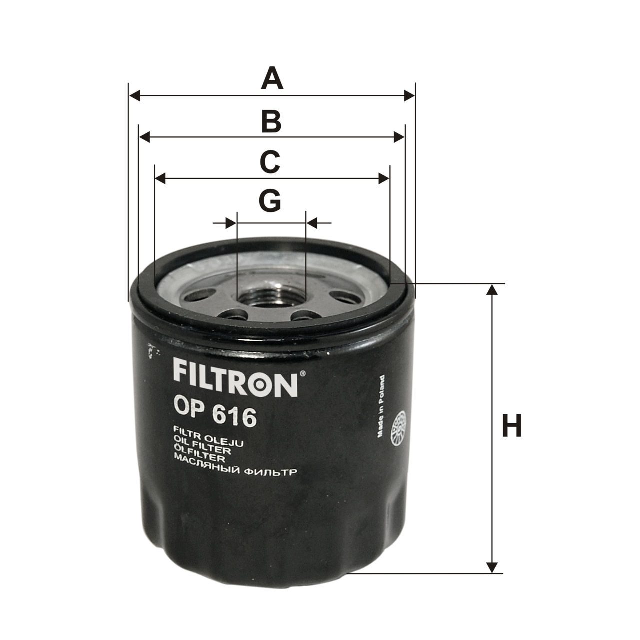 Product Image OP616_FILTRON