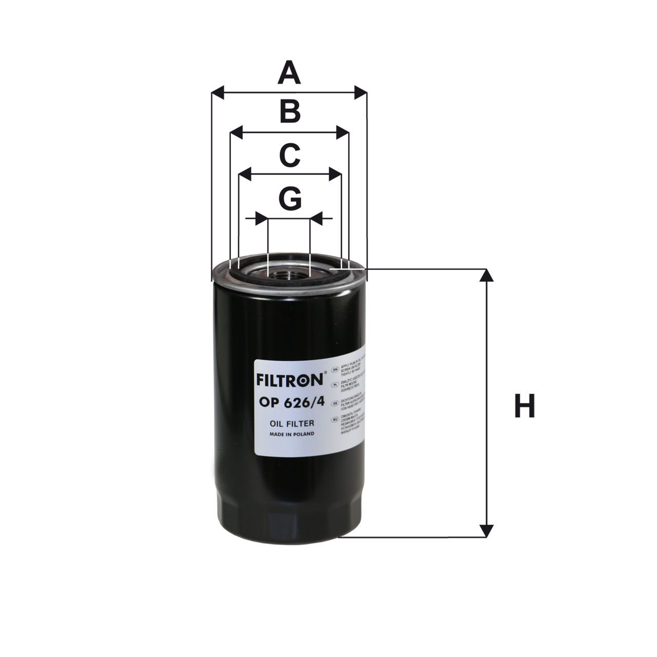 Product Image OP626/4_FILTRON