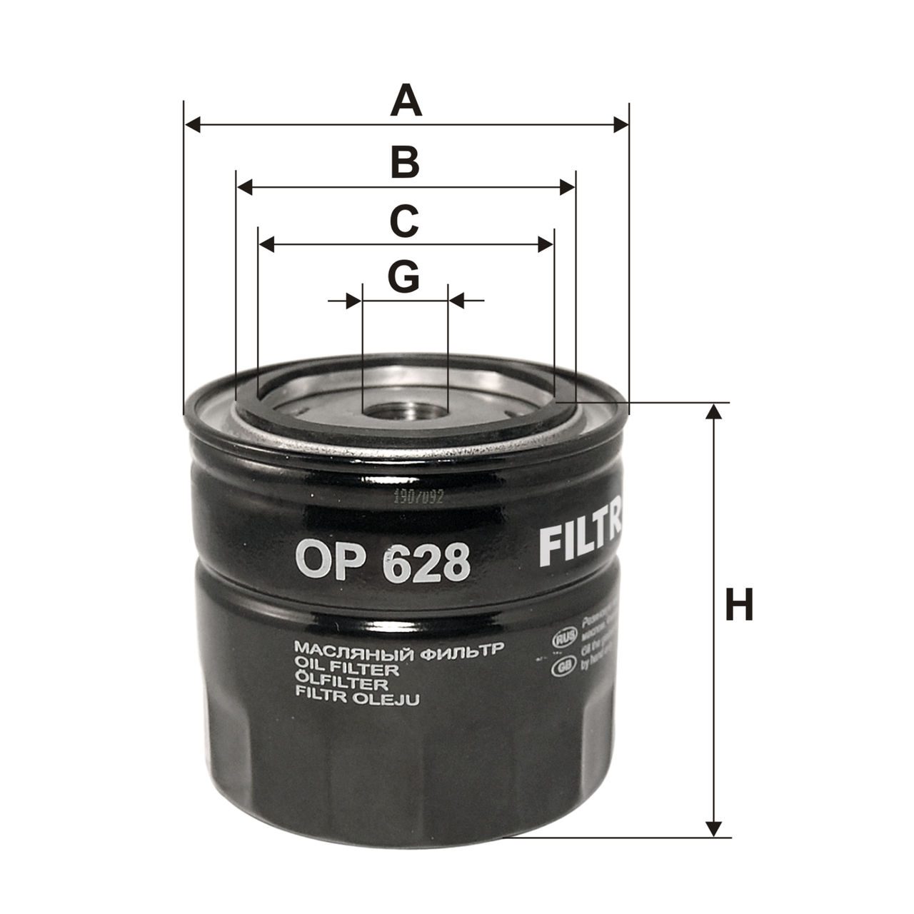 Product Image OP628_FILTRON