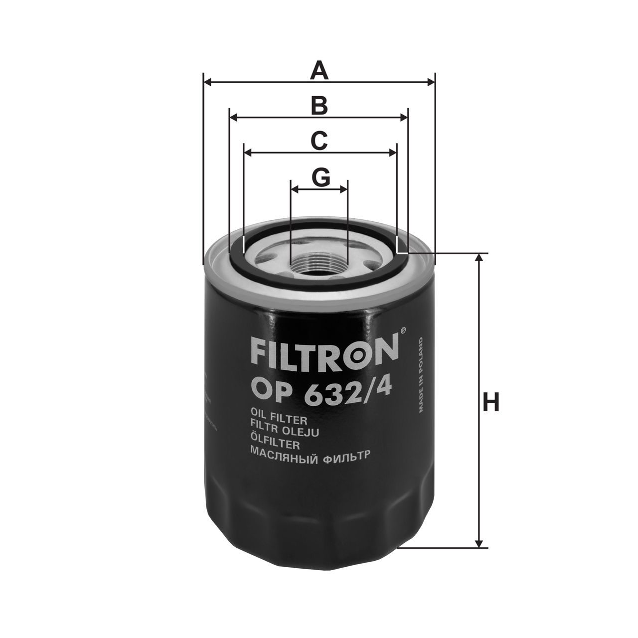 Product Image OP632/4_FILTRON
