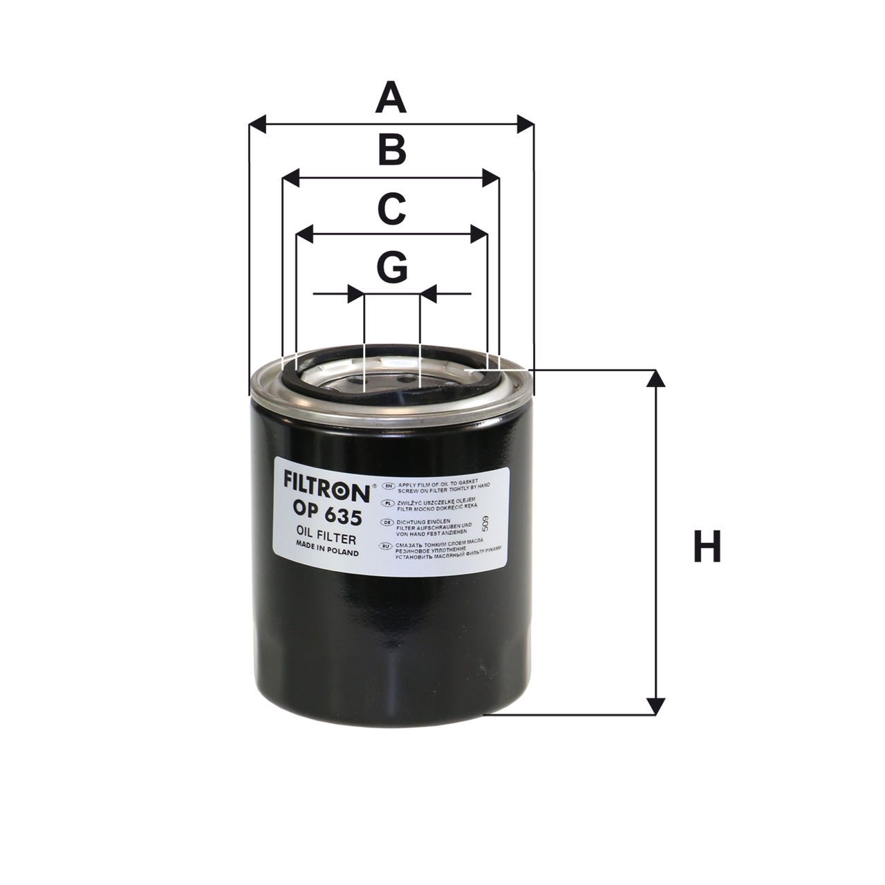 Product Image OP635_FILTRON