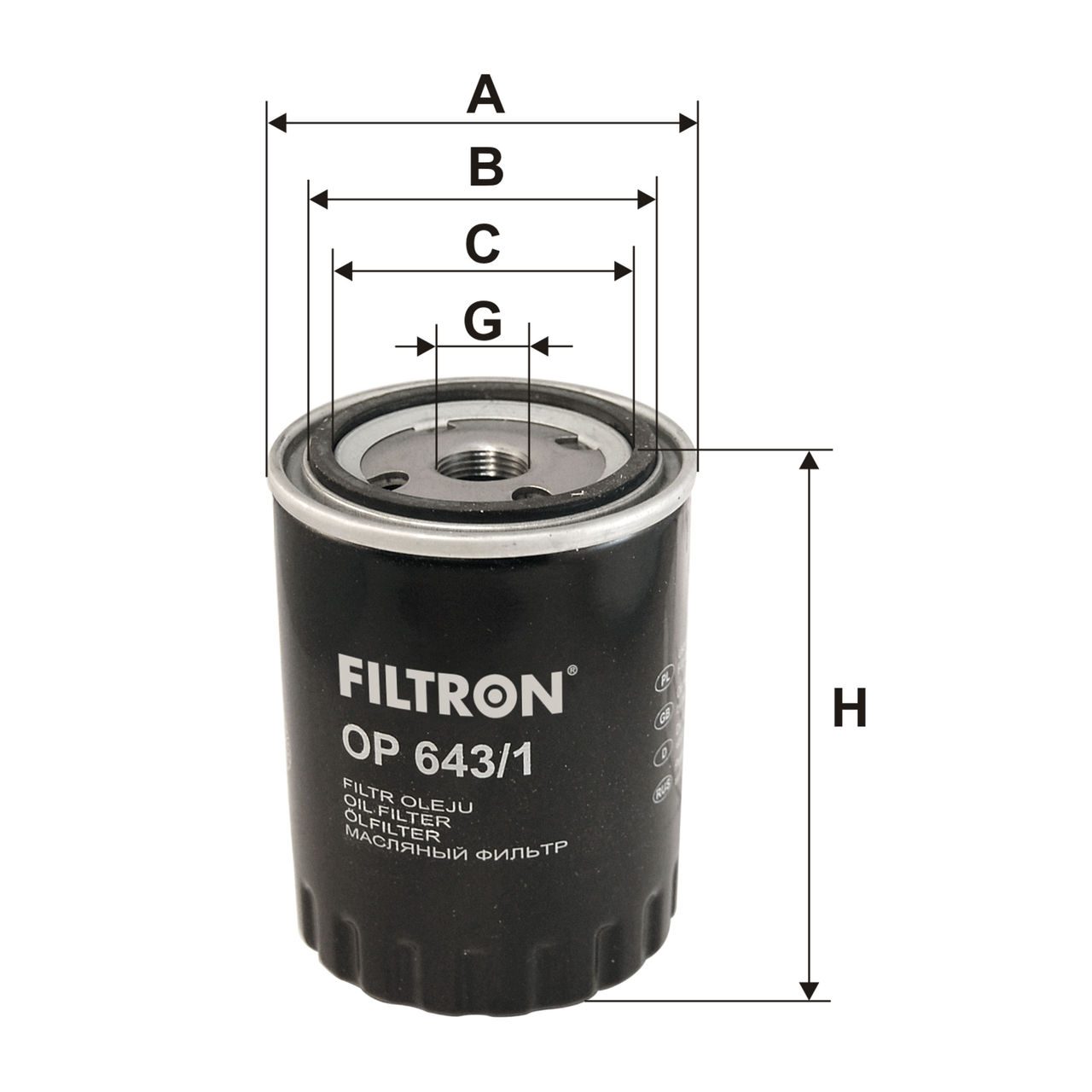 Product Image OP643/1_FILTRON