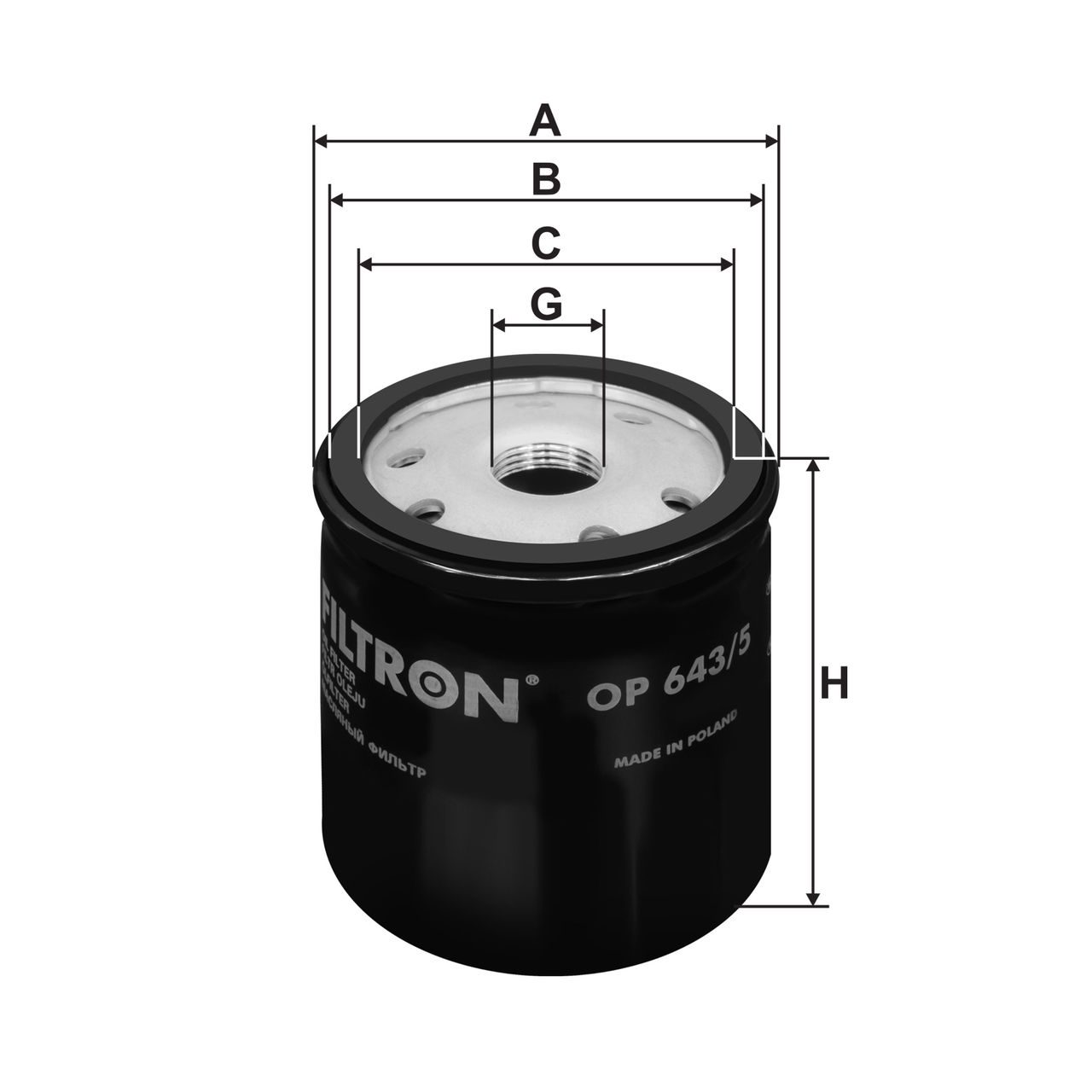 Product Image OP643/5_FILTRON