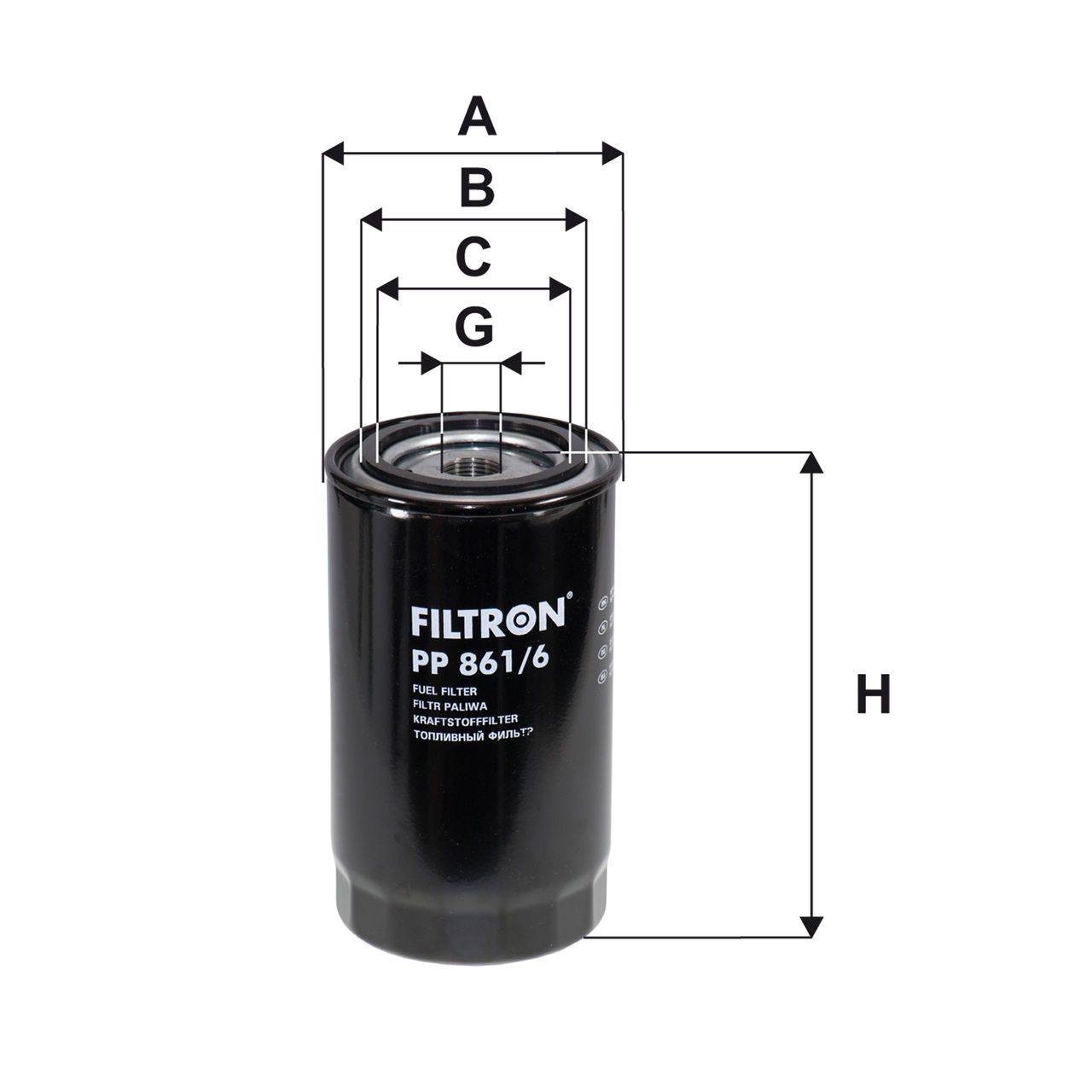 Product Image PP861/6_FILTRON
