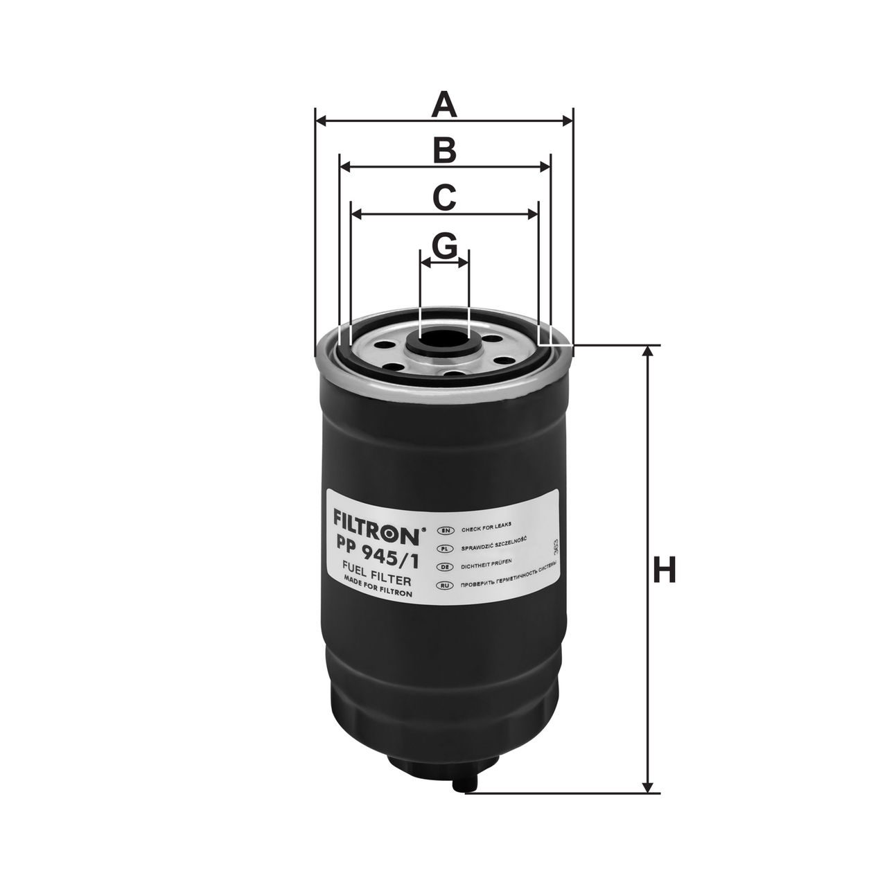 Product Image PP945/1_FILTRON