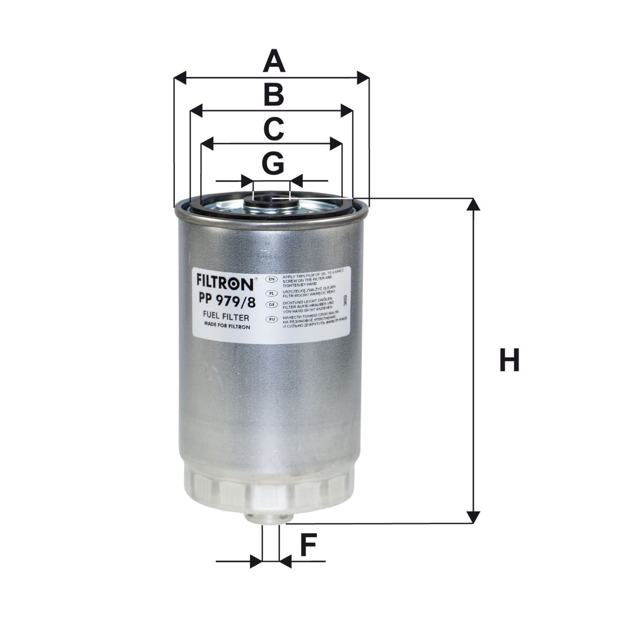 Product Image PP979/8_FILTRON