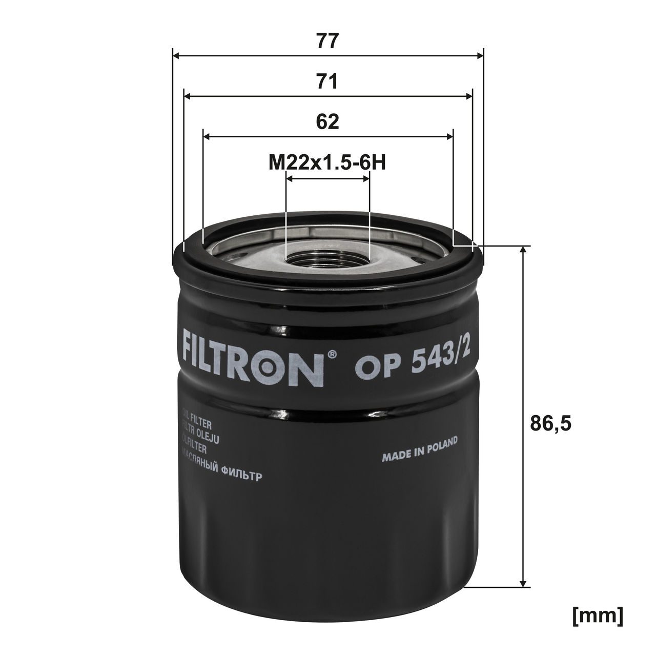 Product Image OP543/2_FILTRON