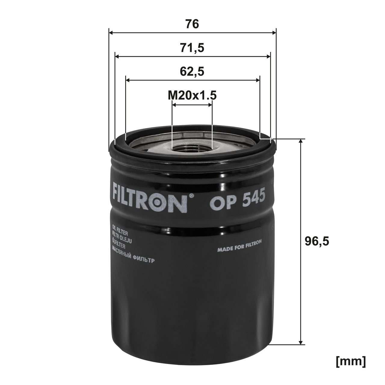 Product Image OP545_FILTRON