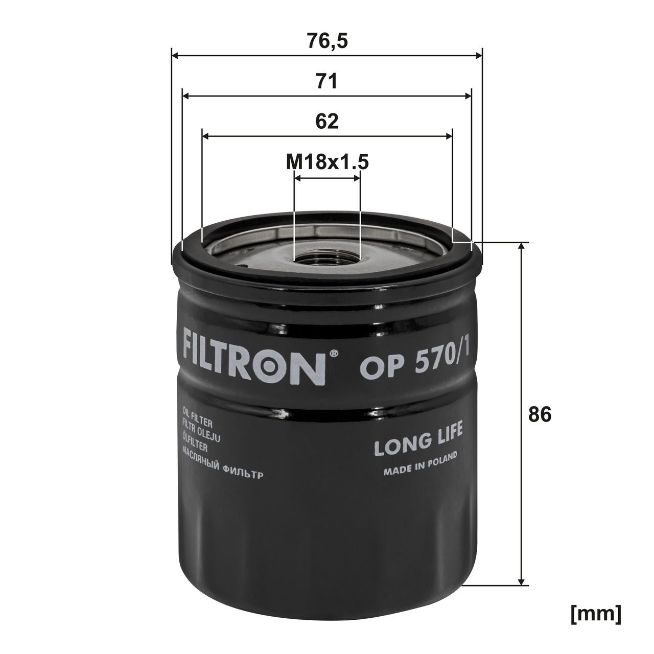 Product Image OP570/1_FILTRON