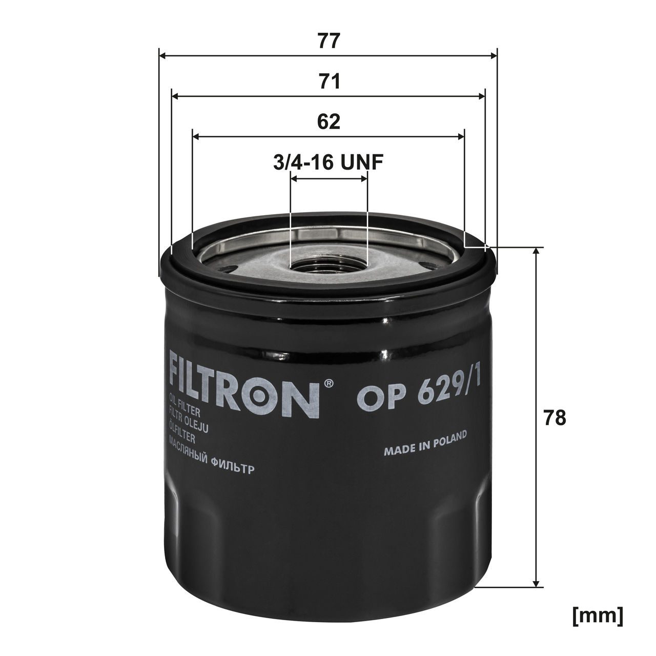 Product Image OP629/1_FILTRON
