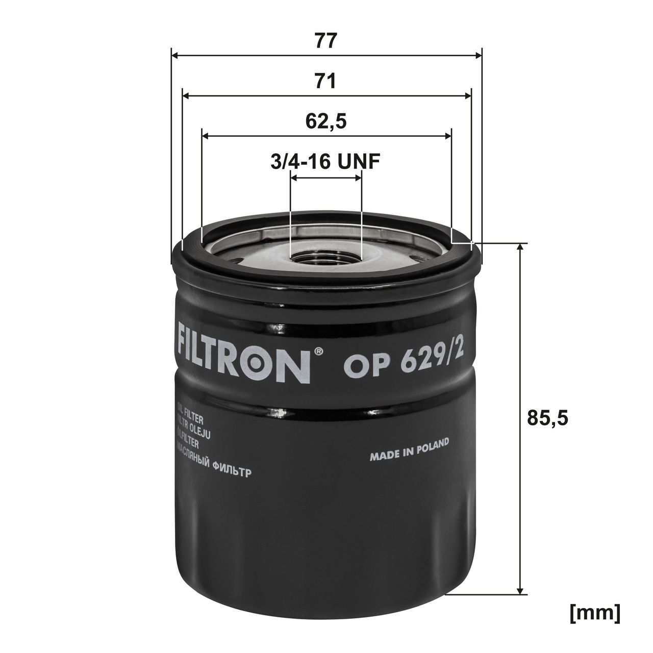 Product Image OP629/2_FILTRON