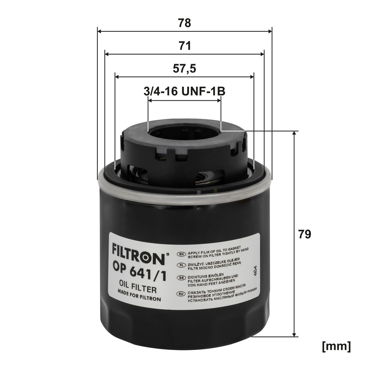 Product Image OP641/1_FILTRON