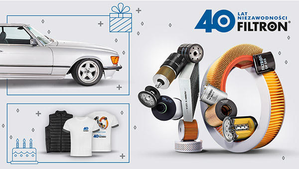 Igrajte za kultni Mercedes za 40. rođendan FILTRONA