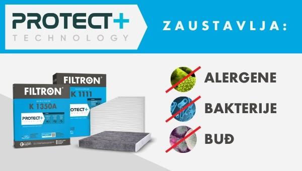 PROTECT+ tehnologija obezbeđuje dodatnu zaštitu