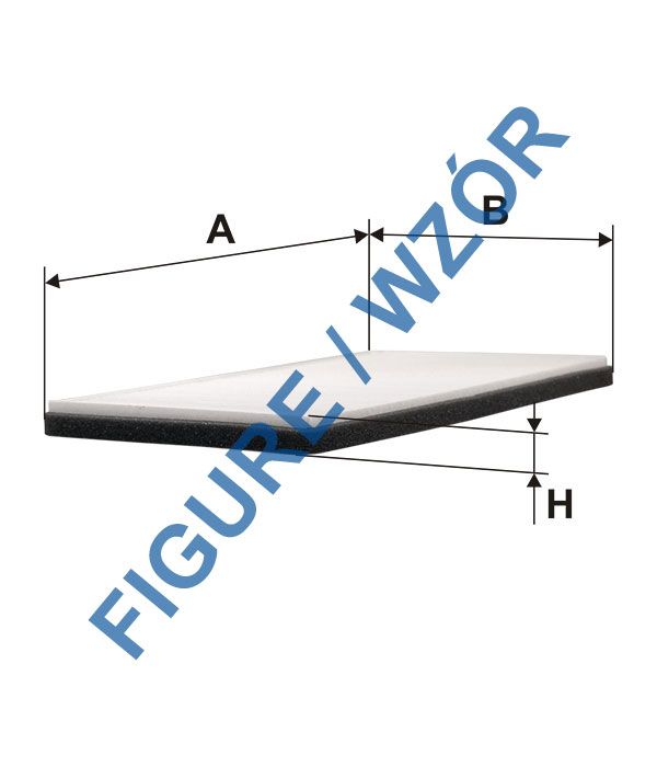 Wymiary panelowych filtrów przeciwpyłkowych