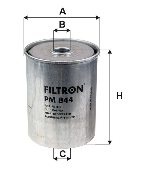 Kraftstofffilter FILTRON PP825 