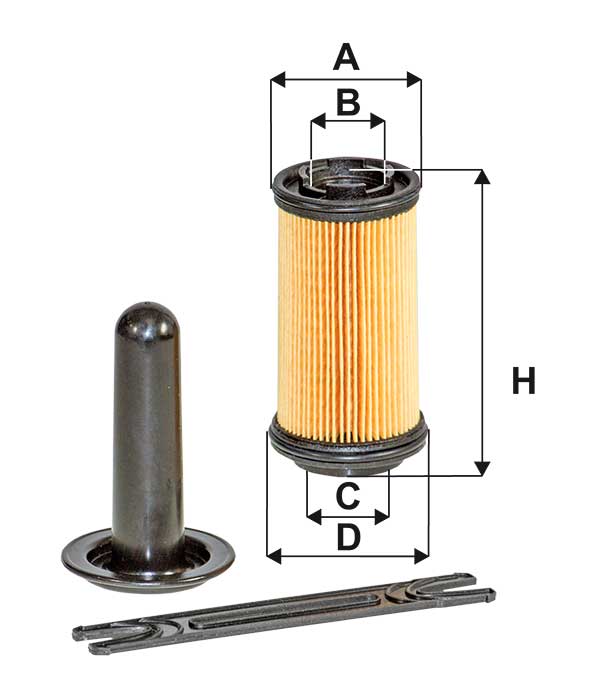 Fuel Filter For Case International Harvester Dresser Massey